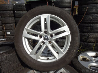 Karoq, Superb 3, Passat B8 - zánovní litá kola 17" 5x112