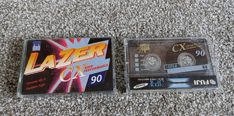 2x audiokazeta Lazer CX 90 – CHROME - 1