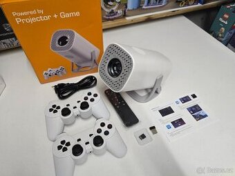 FULL HD LED přenosný projektor USB, HDMI + HRY a ovladače