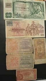 staré bankovky