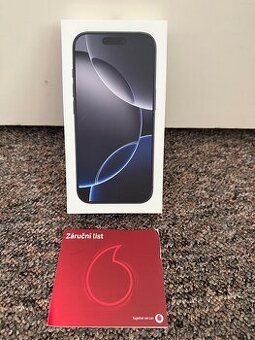 Apple iPhone 16 Pro 256gb Black Titanium.  2 roky CZ zaruka