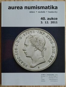 Aukční katalog Aurea 40., numismatika
