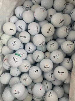 Golfové míčky lepších značek top stav 200 ks