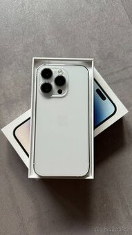 iPhone 14 Pro 128 GB – stříbrný – rozbitý displej