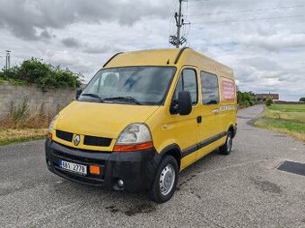Renault Master 6 míst NOVÁ STK, bez koroze