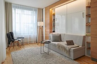 Pronájem vybaveného bytu 1+kk s lodžií, Praha 8-Střížkov, ul