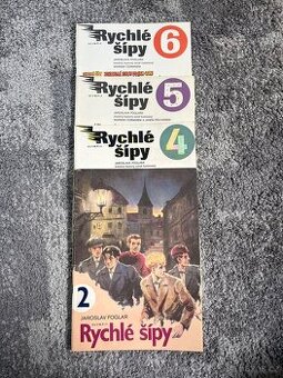 Jaroslav Foglar Rychlé šípy díly 2,4,5,6