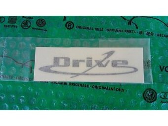 nápis DRIVE černý Škoda Octavia I (1U) 1U0853431T 4AL