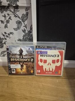 Playstation 3 hry - Resistance 2,Resistance 3 - 1