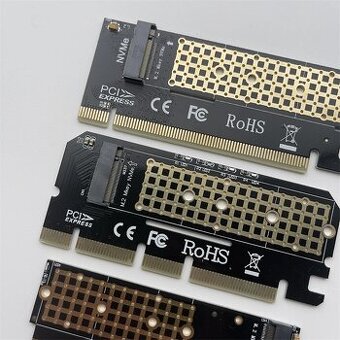 PCI-E adaptér pro M.2 NVME disky do základní desky SLIM + ch