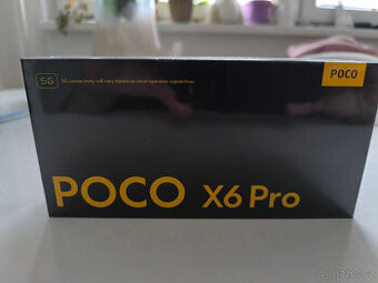 POCO X6 PRO 8/256 5G - NOVÝ - Black a Grey - 1