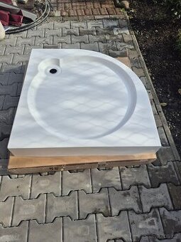 Prodám ¼ kruhovou sprchovou vaničku 90 x 90 x 12 cm