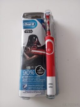 Dětský, elektrický, zubní kartáček- Star Wars