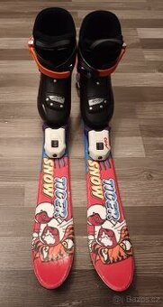Lyže 80 cm a lyžařské boty