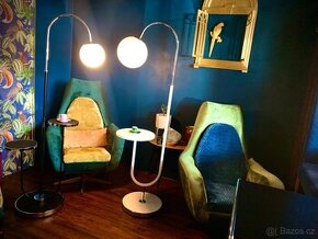 RETRO OTOČNÉ KŘESLA SIESTA