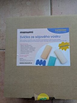 Manumi kreativní sada na výrobu svíček ze sójového vosku