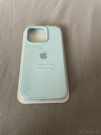 Světle modrý obal na iPhone 14 Pro