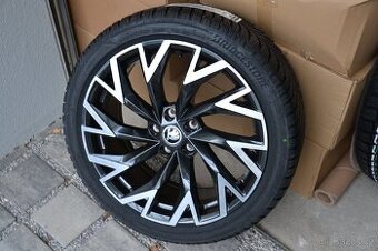 Nová zimní Alu sada Škoda Superb III, IV 235/40 R19 Bridg.