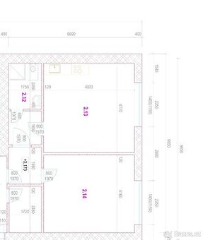 Pronájem bytu 2+kk, 62m2 - 1