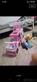 Barbie karavan snů 3v1
