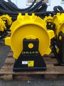 Hutnící kolečko 350mm pro 6-10t minibagr