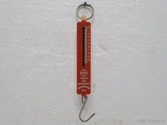 Retro starý mincíř pružinová váha - 11kg - CCCP