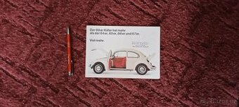 Prospekt VW brouk a další typy