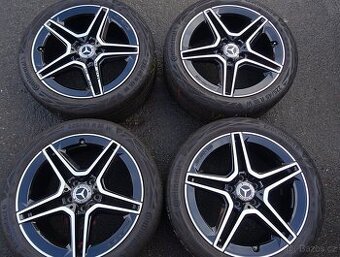 Alu disky origo Mercedes AMG, 18", 5x112,ET 49, letní sada