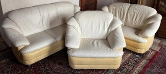 Kožená sedací souprava 3+2+1,5840