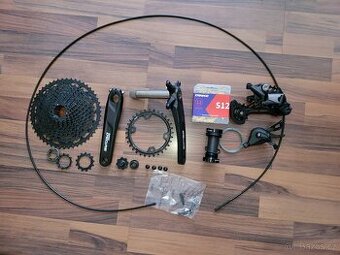 Kompletní přehazovačka 1x12 Shimano deore pro starší kola