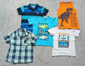 Různá trička, košile, tílko na 6-8 let