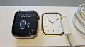 Apple Watch Series 7 GPS + Cellular, 45mm Gold Stainless
