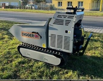 hydraulický dumper, pásový dumper, stavební kolečko