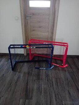 CCM mini hockey set + tři míčky
