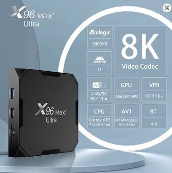 Android tv box X96 Max Plus Ultra