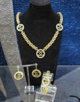 Pozlacený 14k set PRAHA