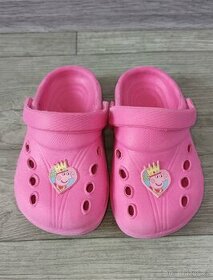Dětské nazouváky typu "Crocs" vel. 22,5 - 1