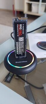 Dokovací stanice pro SSD M.2 PCIE/NVMe,M.2 SATA III.