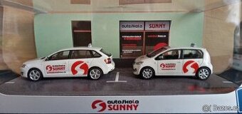 ABREX 1:43 DIORAMA - AUTOŠKOLA SUNNY - DUOPACK