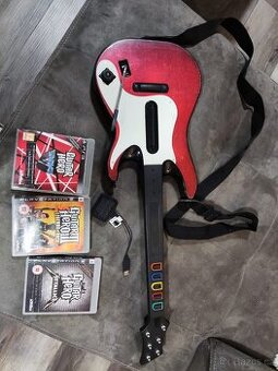 Guitar hero  kytara včetně her - 1