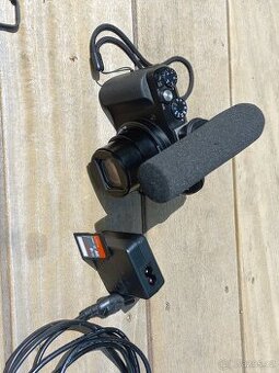 Compakt sony lens g 30x optika zoom + mikrofon