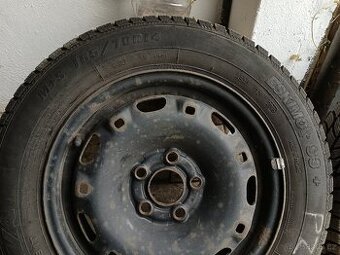 Zimní pneu s disky 165/70 r 14 z fabia 1