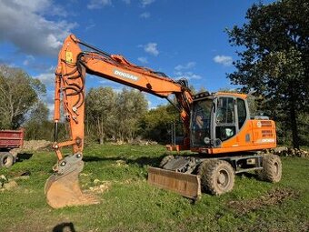 Kolový bagr / rypadlo Doosan DX 160 W - 3, SPZ