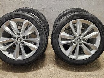 Nová alu sada kol Škoda Octavia 205 55 r17