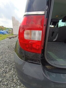 Zadní světlo, světla Škoda Yeti 2010