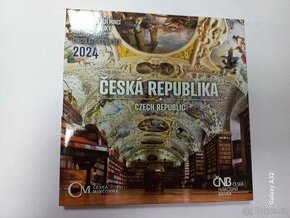 Sada oběžných mincí 2024 - Česká republika - vzácné 20 a 50