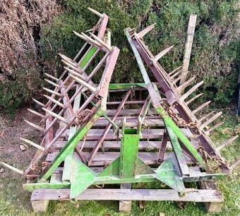 brány za traktor, malotraktor 3m