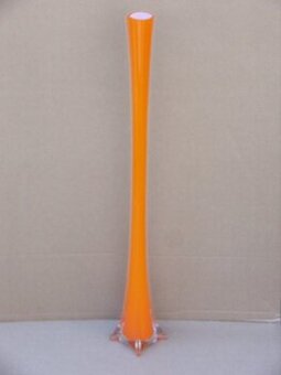 Prodám SKLENĚNOU DEKORAČNÍ VÁZU 80cm