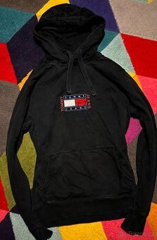 TOMMY HILFIGER  PÁNSKÁ BAVLNĚNÁ MIKINA S(S-M)