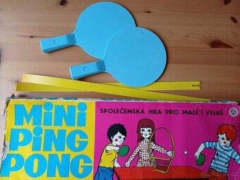 Retro hra Mini Ping pong Chemoplast